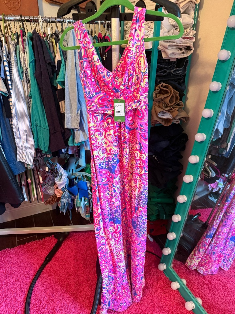 Lilly Pulitzer Sloane Maxi Dress in Iris Pop Up Lilly's Lagoon